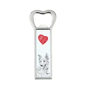 Artdog Basque Shepherd Dog, Basque Shepherd Dog - odpirač za steklenice s psom, personaliziran odpirač za hladilnik, unikatno darilo za moškega by Art-Dog