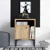 Hanah Home Nocni ormaric Nuno 40x55x35cm Hrast