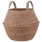 Saksija za biljke s ruckama Prirodna O 32 x 32 cm
