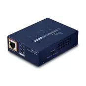 PLANET POE-171A-60 network switch Gigabit Ethernet (10/100/1000) Power over Ethernet (PoE) Blue