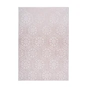 Kayoom RAVNO TKANA PREPROGA Monroe 225 Rosa   160/230 cm  taftano roza