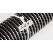 Označljive kabelske vezice 200x2,5 mm z označevalno tablico 8x25 mm, 100 kos/pak. - SapiSelco (SEL