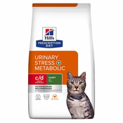 Hills Prescription Diet c/d Urinary Stress + Metabolic - Varčno pakiranje: 2x3 kg