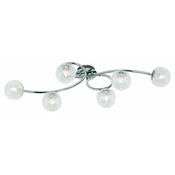 TRIO R61326106 | Wire-TR Trio stropne svjetiljke svjetiljka 6x G9 krom, prozirna