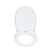 WENKO 23533100-WC WC-sedež 300/350 KG WC-SEDEŽI 36,5x45 cm večbarven/srebrn