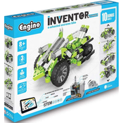 Engino INVENTOR MOTORIZIRANI xtreme bicikl s 4 kotača s 10 bonus modela
