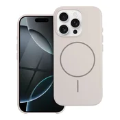 OEM Ohišje za iPhone 16 PRO Premium Glossy Mag Cover, združljivo z MagSafe in gumbom za upravljanje kamere, belo