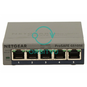NETGEAR GS105E-200PES, Upravljano, L2/L3, Gigabit Ethernet (10/100/1000), Puni dostrani ispis