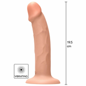 Vibrator Toy Joy Get Real Vibrating Harness Dong