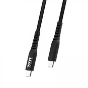 Kabel PORT USB-C na USB-C za polnjenje do 100W