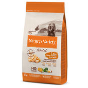 NATURES VARIETY Suva hrana sa ukusom piletine za odrasle pse Selected Medium 12kg