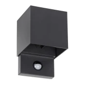 Kanlux 28994 - LED zunanja stenska svetilka s senzorjem REKA LED/7W/230V IP54 antracitna