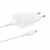 SAMSUNG Super Fast Kucni punjac EP-T2510X-WEGEU/ PD 25W Type C/ bela