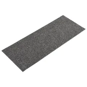 Vidaxl Preproge za stopnice samolepilne 15 kosov 60x25 cm antracitne pravokotne