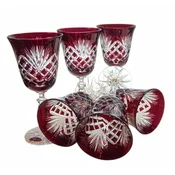 Marika Kozarci za vino Ruby Crystal 220 ml z vonjem ananasa