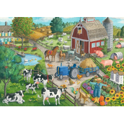 Ravensburger puzzle (slagalice) - Na farmi