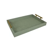 Sigma Poslužavnik HRT-23A339S, Medijapan, 42×31 cm, Zelena cipka