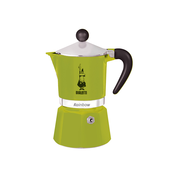 BIALETTI Kafetiera Rainbow Zelena - Za 6 skodelic