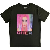 Cher Pink Hair Green XL Majica