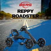 Berg Reppy Roadster – otroški gokart – 2,5-5 let – po naročilu (dobava 7 do 14 dni)