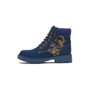 Ed Hardy Gležnarji z vezalkami indigo