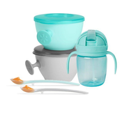 Skip Hop - Set za hranjenje Teal/Grey