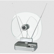 Antena sobna sa pojacalom, UHF/VHF, srebrna ANT-204S