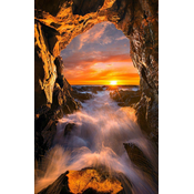 Norimpex - Puzzle Diamantna slika Sončni zahod 30x40cm - 1 - 39 kosov