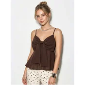 Bianco Lucci Bluza Blusen rjava