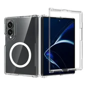 GS Prozoren ovitek za Samsung Galaxy Z Fold 8, Fusion Hybrid, za MagSafe