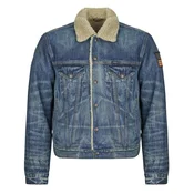 Polo Ralph Lauren VESTE EN JEAN DOUBLEE SHERPA Modra