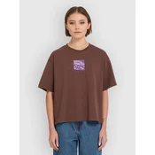 Volcom Fa Carrau 1 ženska majica tobacco brown