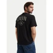 Calvin Klein Jeans Majica LV04RH856G Črna Regular Fit