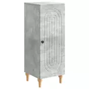 Kreveta Betonska siva 33 x 34,5 x 90 cm Konstruirano drvo