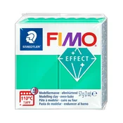 Fimo masa za modeliranje FIMO Effect za termalno obdelavo - 56 g | Transparent zelena
