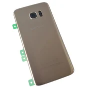 Originalni zadnji ovitek ORG za Samsung Galaxy S7 Edge, zlat