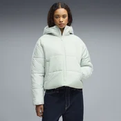 PUMA Essentials Relaxed Hooded Padded Jacket Women, Clothing, Créme De Mint, S