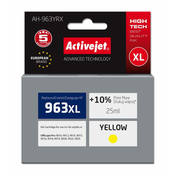 Effiki activejet črnilo ah-963yrx (nadomestno črnilo hp 963xl 3ja29ae; premium; 1760 strani; 25 ml, rumeno)