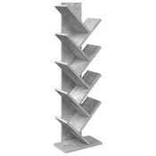 vidaXL Polica za knjige v obliki drevesa 6-nadstropna 30 x 18 x 100 cm
