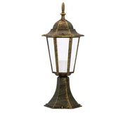 GO! Retro vrtna svetilka Liguria 42cm E27 IP43 patina 201973
