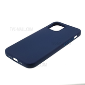 Silikonski barvni ovitek iPhone 12 Mini MATT modra