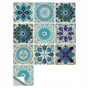 shumee Samolepilne PVC tapete iz patchwork ploščic, komplet 10 kosov, 20x20cm zm-06-014
