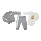 HAJDI BABY Komplet za bebe, Sivo-beli
