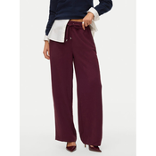 Vero Moda Spodnji del trenirke Esme 10338748 Bordo rdeča Regular Fit