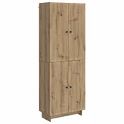 vidaXL Set omar 2 pcs Artisan hrast 66 x 34,5 x 90 cm Inženirski les