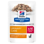 Hills Prescription Diet Feline c/d Urinary Multicare Stress Chicken 12 x 85 g