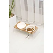 Paws & Whiskers Set cinija za hranu za kucne ljubimce, 3 komada, Providni