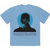 Imagine Dragons Majica Follow You (Back Print) Blue XL