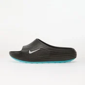 Sneakers Nike ReactX Rejuven8 Mens Slides Black/ Metallic Silver-Gamma Blue EUR 45