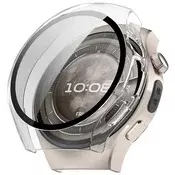Ovitek z zaščito zaslona Techsuit Defense360 Pro za Huawei Watch 5 46mm - prozoren